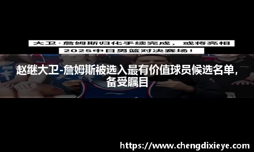 赵继大卫-詹姆斯被选入最有价值球员候选名单，备受瞩目
