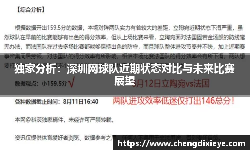 独家分析：深圳网球队近期状态对比与未来比赛展望